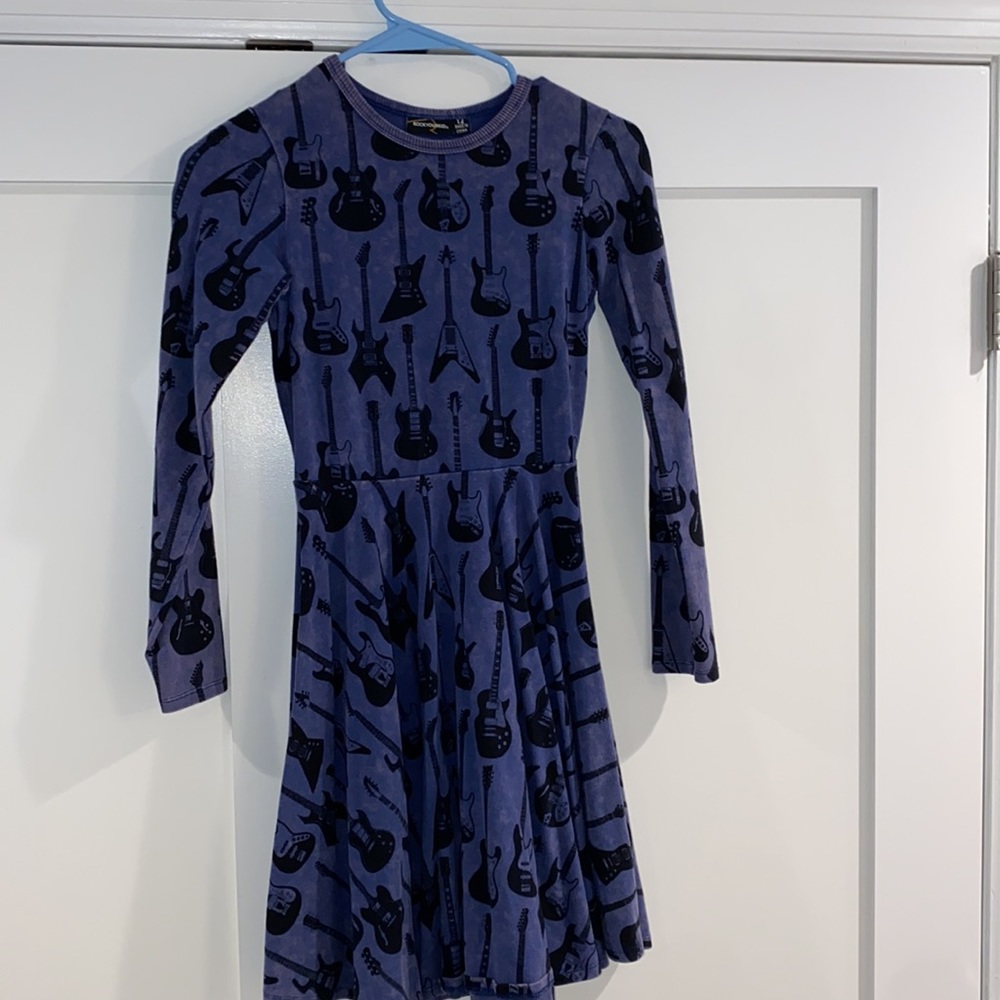 Royal blue rocker dress!